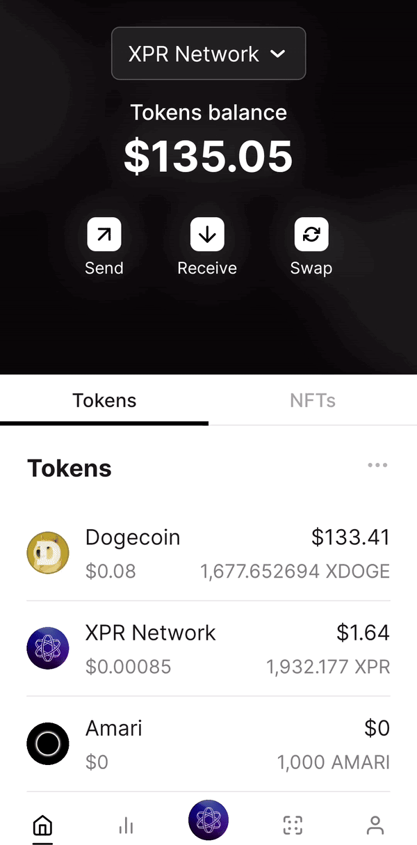 Switch to Metal Blockchain.gif