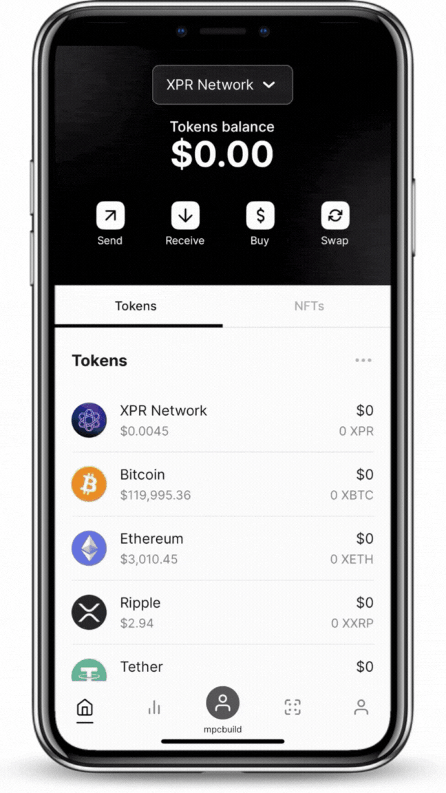 How do I buy crypto on Metal Pay Connect?.gif