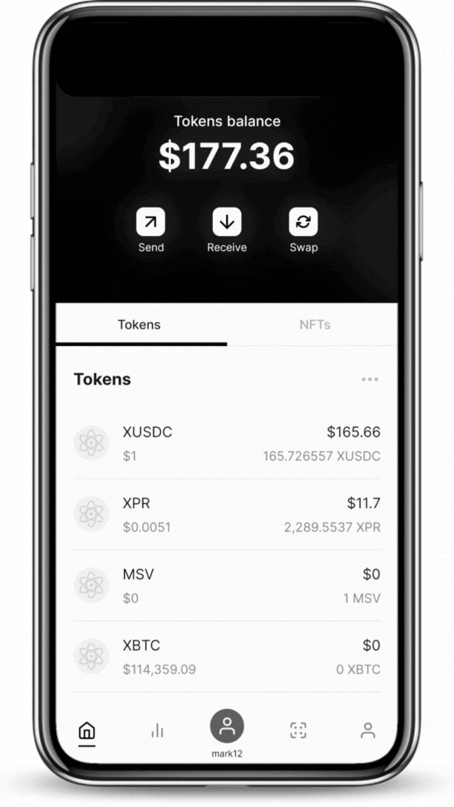 Switching between accounts.gif